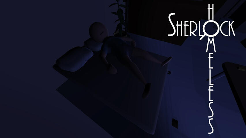 Sherlock Homeless Splashscreen of Sherlock Homeless